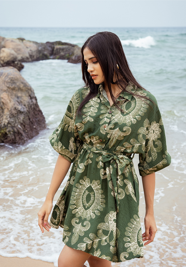 YUEN GREEN DRESS